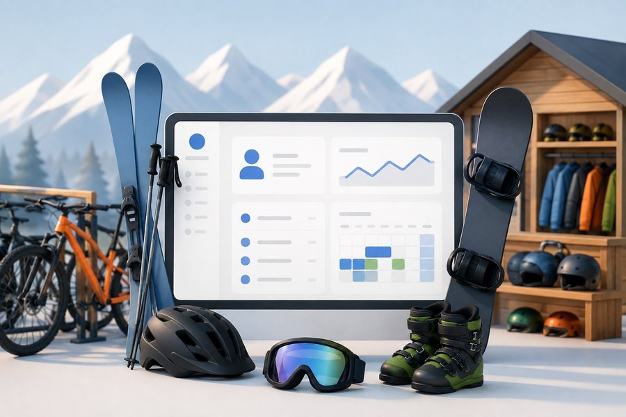 CRM для проката спортивного инвентаря: лыжи, велосипеды, сноуборды